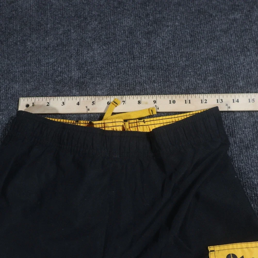 Pittsburgh Steelers NFL‎ Board Shorts Black Gold Mens XS